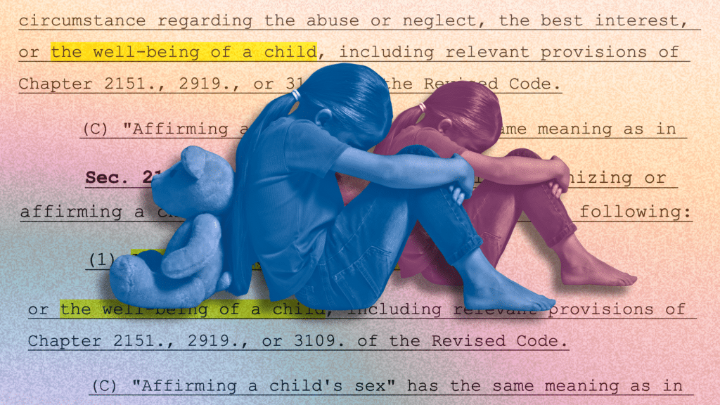 Ohio Republicans introduce bill to protect parents who reject their trans children