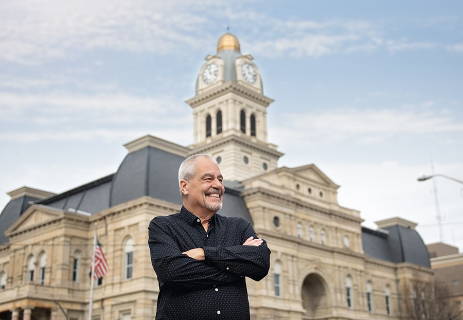 A bi candidate is seeking to unseat Ohio House Speaker Matt Huffman in rural Ohio