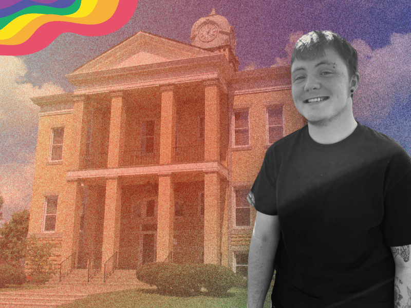 After growing up there without a safe space, a trans man creates his rural Ohio county’s first Pride