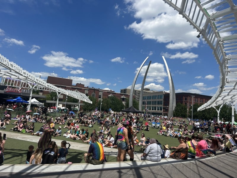 Thousands gather for Stark County Pride in Canton, Ohio