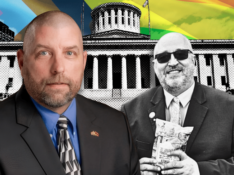 Ohio factory supervisor Aaron Jones is running to unseat anti-LGBTQ+ legislator Gary Click. Here’s what he told us.